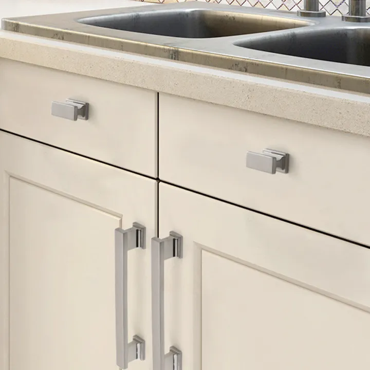 1/2Pcs%20Square%20Cabinet%20Handles%20Pulls%20Drawer%20Knobs%20for%20Wardrobe%20Furniture%20Door%20Hardware%20Replacement%20Black/Silver%20Metal%20Handles%20-%20Image%204