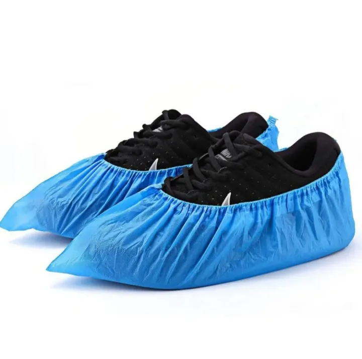 Plastic%20Disposable%20Shoe%20Covers%20Medical%20Waterproof%20Boot%20Covers%20Overshoes%20Rain%20Shoe%20Covers%20Mud-proof%20Blue%20Color(50%20Pairs)%20-%20Image%203