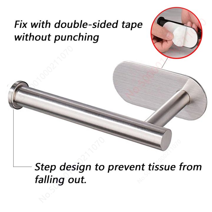 1/2PCS%20Kitchen%20Paper%20Towel%20Holder%20Toilet%20Paper%20Holder%20Adhesive%20Tissue%20Rack%20Napkin%20Dispenser%20Cabinet%20Storage%20Bathroom%20Accessories%20-%20Image%202