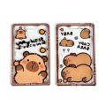 Capi Cartoon Card Cover, Student School Card Access Control Card, Water Card Bag, Cute Transparent ID Cover, Protective Cover.
