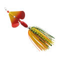 2022 New arrival Mycena 18G spinner bait fishing lure pinwheel Blade Chatter bait Dancer Buzzbait for bass pike.
