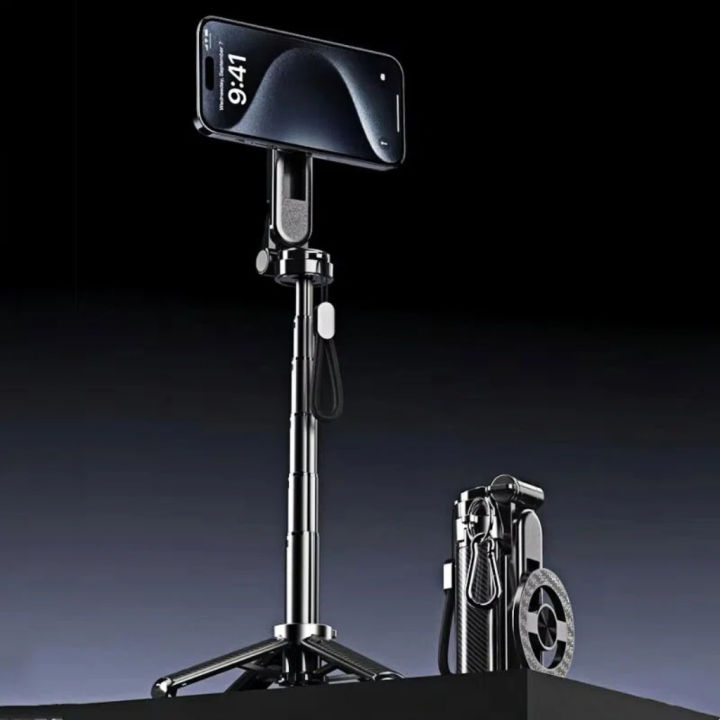 4-in-1%20Multifunctional%20Magnetic%20mini%20Selfie%20Stick%20with%20360%C2%B0%20Rotation%20Wireless%20Bluetooth%20Control%20Magnetic%20Phone%20Holder%20-%20Image%205