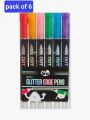 Double Line Outline Pens, Mix Colours Metallic Markers Glitter Writing Drawing Doodle Pens for Christmas Card Writing, Birthday Greeting, Scrap Booking, DIY Art Crafts 1 pc. 