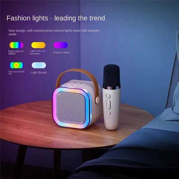 K12%20Kids%20Karaoke%20Microphone%20Speaker%20Machine%20%7C%20Bluetooth-Compatible%20Wireless%20Karaoke%20Mic%20with%20RGB%20LED%20Lights%20&%20Built-In%20Speaker%20-Multicolor%20-%20Image%202