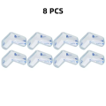 4/8/10/12Pcs Baby Safety Silicone Protector Table Corner Edge Protection Cover Transparent Anti Collision Soft Guard Home Tool.