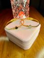 Stainless Steel Branded Clover kara bracelet handcuff for Girls. 