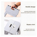 New  Children Portable Folding Stool Thickened Plastic Saddle Chair for Outdoor Activities and Fishing  Party Favors. 
