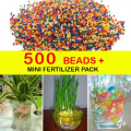 500 Pcs Crystal Soil Water Beads Magic Jelly Balls Crystal Water Beads Orbeez Jelly Beads Crystal Beads. 