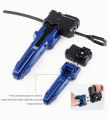 Bey X BX-01 DranSword 3-60F Starter Metal Battle Gyro with Launcher Grip Toy Set.