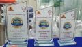School Shields trophies position set acrylic | Customize design and description. 