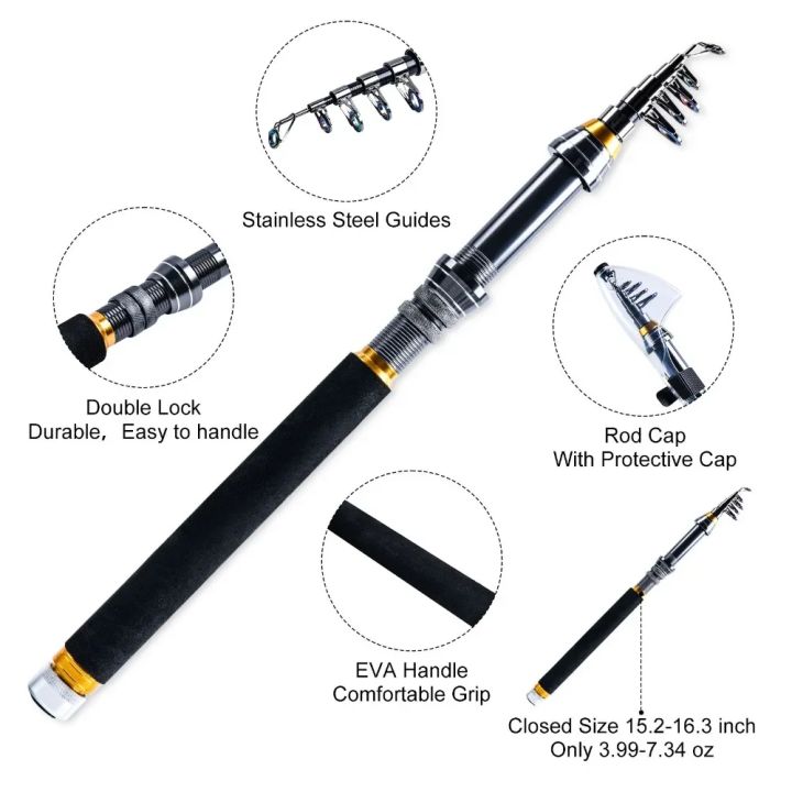 Goture%20Sea%20Fishing%20Rod%20Full%20Combo%201.8-2.7m%20Telescopic%20Fishing%20Pole%20Spinning%20Reel%20Baits%20Lines%20Set%20Tackle%20with%20Travel%20Fishing%20Bag%20-%20Image%202