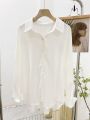 Plain White Shirts For Women. 
