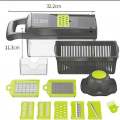 M Hub-16-in-1 Vegetable Chopper & Veggie Slicer – Multi-Function Kitchen Gadget for Effortless Meal Prep. 