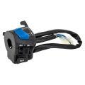 Motorcycle Handlebar Switch Control 1 Pair 7/8inch Universal Waterproof Motorcycle Horn Turn Signal Headlight Control Switch. 