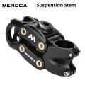 MEROCA Mountain Bike Suspension Stem 7 Degree 90mm Off-Road Touring Cycling Grave Road Bicycle Shock Absorbing Riser Four Links. 