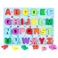 Wooden ABCD Puzzle Board For Kids. 