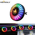 Car Music Rhythm Lamp Car Air Outlet Freshener D2 Vehicle-Mounted Color-Changing Audio Light App Control Music Atmosphere Light.
