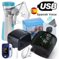 New Touch Screen LED Rechargeable Wrist Blood Pressure Monitor Russian / Arabic / Spanish Voice Broadcast Tonometer BP Monitor. 