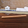 Handcrafted Bamboo Incense Holder Sandalwood Coil Base Serene Elegance Home Yoga Studio Decor Meditation Relaxation Accessory.