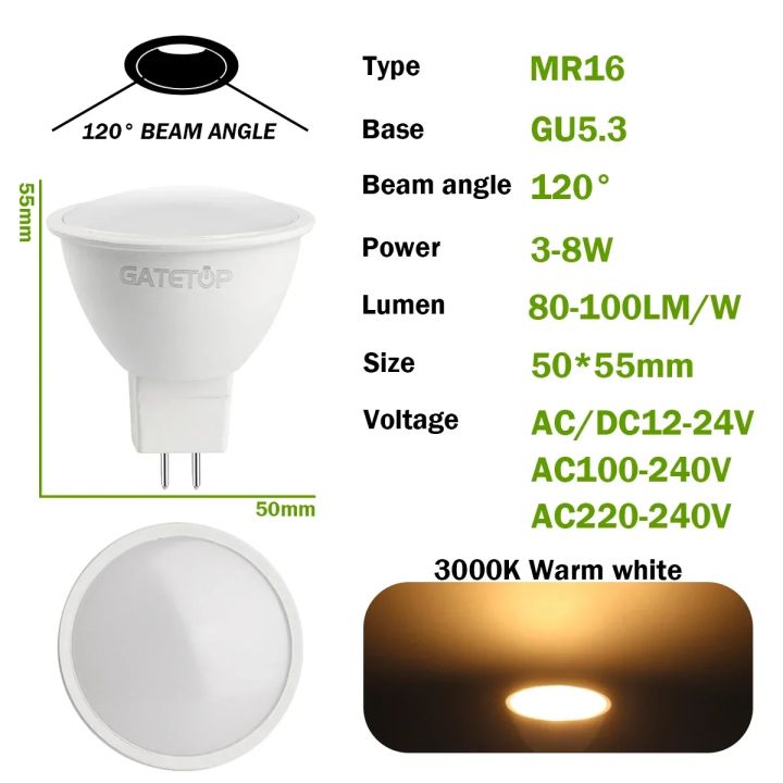 12PCS%20LED%20MR16%20Spotlights%20Bulb%20GU5.3%20Lampada%203W%205W%206W%207W%20AC%20110V%20220V%20DC%2012V%20Bombillas%20Spot%20Light%20Replace%2050W%20Halogen%20Lamp%20Home%20-%20Image%207