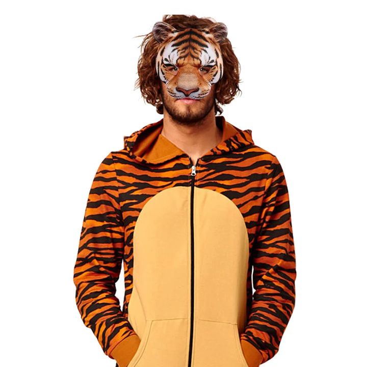 3D%20Animal%20Mask%20Halloween%20Masquerade%20Ball%20Masks%20Tiger%20Pig%20Half%20Face%20Mask%20Party%20Carnival%20Fancy%20Dress%20Costume%20Props%20-%20Image%203
