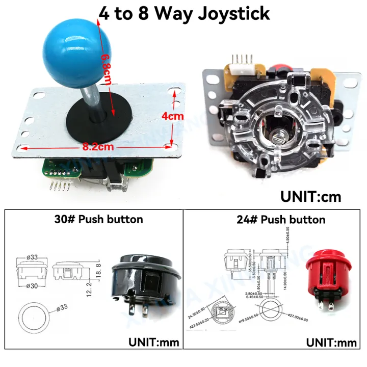 Copy%20Sanwa%20Joystick%20Arcade%20Game%20Diy%20Kit%20For%20Raspberry%20Pi%20PC%20PS3%20Switch%20Usb%20Controller%20Zero%20Delay%20Board%20Button%20Set%20NEO%20GEO%20-%20Image%206