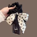 1PC Bow Hair Ribbon Women Fluttering Headband Large Intestine Hair Rings Premium Feeling Hair Tie Hair Leather Band Hair Accesso. 