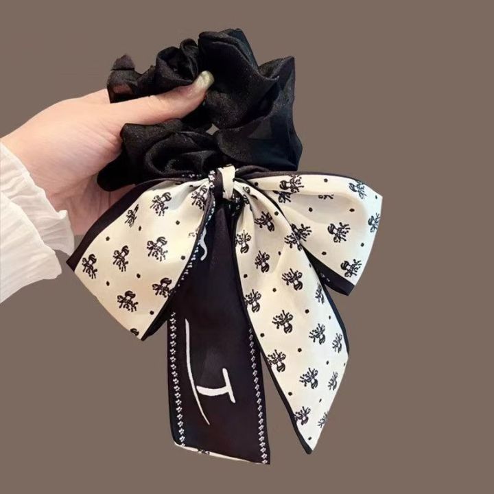 1PC%20Bow%20Hair%20Ribbon%20Women%20Fluttering%20Headband%20Large%20Intestine%20Hair%20Rings%20Premium%20Feeling%20Hair%20Tie%20Hair%20Leather%20Band%20Hair%20Accesso%20-%20Image%205