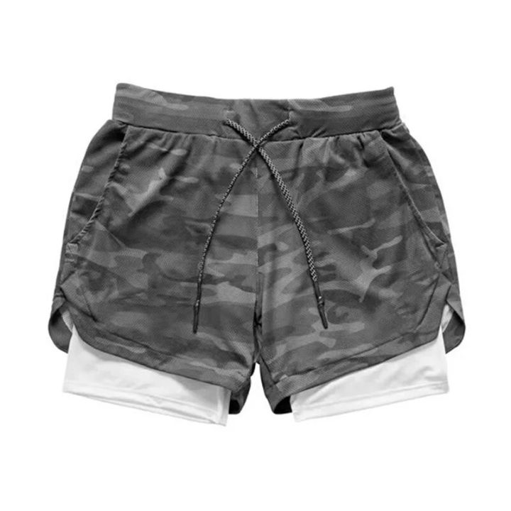 Gym Shorts Men Running Shorts with Liner Pockets Towel Loop Quick Dry Lightweight Workout Men's Athletic Sport Shorts