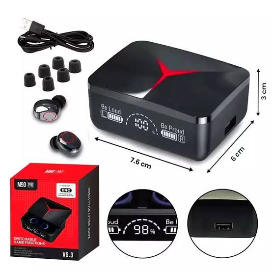 M90%20PRO%20Wireless%20Earbuds%20With%20Power%20Bank%20Bluetooth%20Headset%20black%20colur%20-%20Image%207
