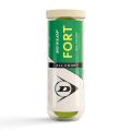 DUNLOP FORT ALL COURT Tennis ball (Pack of 3 Balls). 