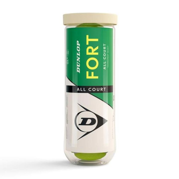 DUNLOP FORT ALL COURT Tennis ball (Pack of 3 Balls)