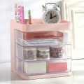 Drawer Desk Organiser , Dream Organiser Box for Cosmetics, Stationery, Perfect for Home, Office or Dorm Decor Multicolour Transparent Three. 