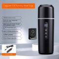 12V 24V Portable Car Heating Cup 500ml Stainless Steel Touch screen Digital Display Water Warmer Bottle Thermos cup Car Kettle.