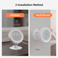 AVATTO ZigBee Temperature And Humidity Sensor E-ink Screen Indoor Hygrometer Real-time Updates Works With Tuya Alexa  Home. 