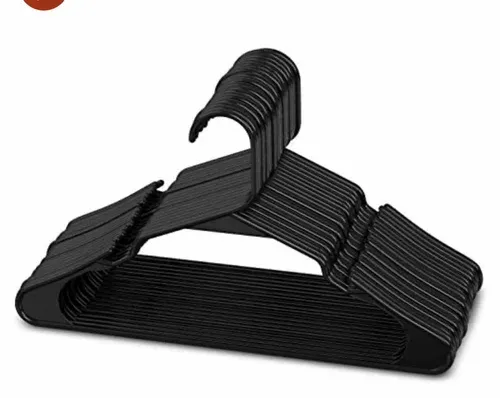 12%20Pcs%20Plastic%20Cloth%20Hangers%20/%20Dress%20Hangers%2012pcs%20/%20Quality%20Hanging%20Hangers%20-%20Image%202