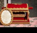 Wedding customized handmade Palki shahi chithi box set beautiful handmade customized work indian style Date fix box. 
