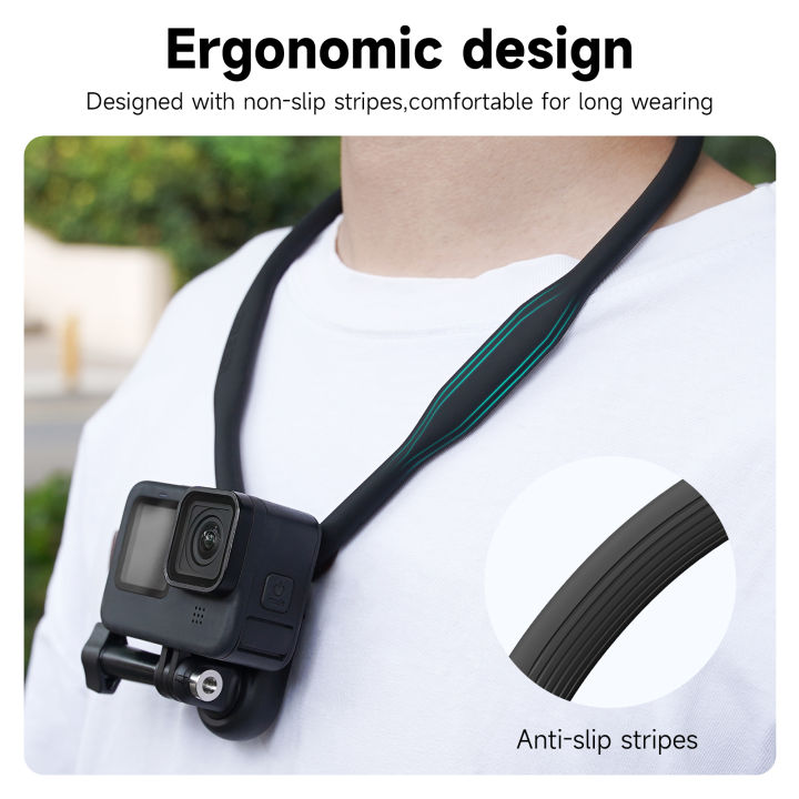 TELESIN%20Neck%20Hold%20Mount%20Chest%20Mount%20for%20GoPro%2013%2012%20Hero%2011%2010%209%208%207%20Insta360%20DJI%20Osmo%20Action%20Silicone%20Action%20Camera%20Accessories%20-%20Image%206
