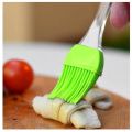 Kitchen Silicon Flat Pastry Brush Multi Purpose Silicon Oil Cooking Brush for Grilling, Tandoor and BBQ (Multi Color). 