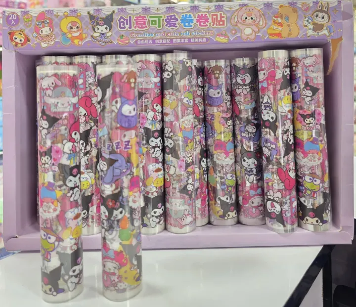 Kuromi%20Sanrio%20Characters%20Sticker%20Roll%20Pack%20(1%20units)%20For%20Girls%20-%20Image%202