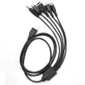 5 In 1 USB Charging Cable For Nintendo New 3DS Xl Nds Lite Ndsi Ll Wii U Charger Cable For nintendo Gba For Sony Psp 1000/2000. 