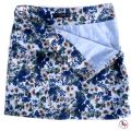 Women Trending Korean Style High Waist Floral Print Comfy Mini Skirts.. 