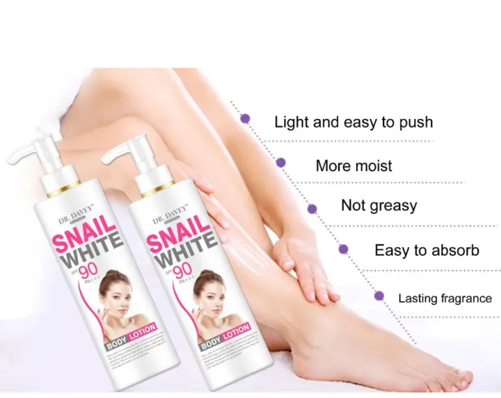 Dr.%20Davey%20Snail%20White%20Body%20Lotion%20SPF%2090%20-%20Whitening%20Body%20Lotion%20-%20Image%204