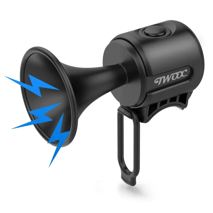 TWOOC%20Bicycle%20Electronic%20Horn%20Loud%20Warning%20Sound%20CR2032%20Battery%20120dB%20IPX4%20Waterproof%20Suitable%20for%20Road%20and%20Mountain%20Bike%20-%20Image%202