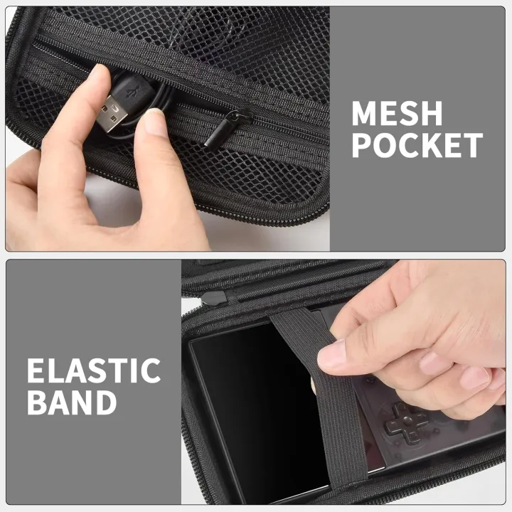 Travel%20Storage%20Bag%20Compatible%20with%20RG40XX%20V%20Retro%20Handheld%20Game%20Console,%20Handheld%20Emulator%20Storage%20Holder%20Organizer%20%20(Box%20Only)%20-%20Image%203