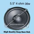 5.5 inch 6 ohm 30 watt high bass speaker. 
