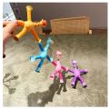 Telescopic Suction Robot Toy Funny Pop Tubes Stress Relief Sensory Toy. 