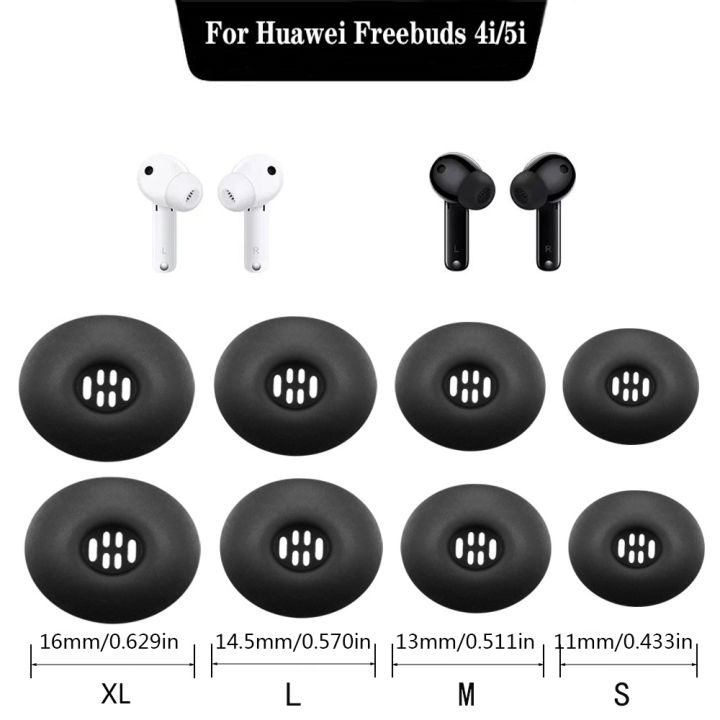 Eartips Earphone Silicone Case For  Freebuds 4i/5i Covers  Ear Pads Caps Cushion Eartips Earphones Accessories