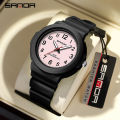 SANDA Women Watches Fashion Silicone Boy Girl Analog Quartz Wrist Watch Baseball Sports Waterproof Casual Clock Children Gifts. 
