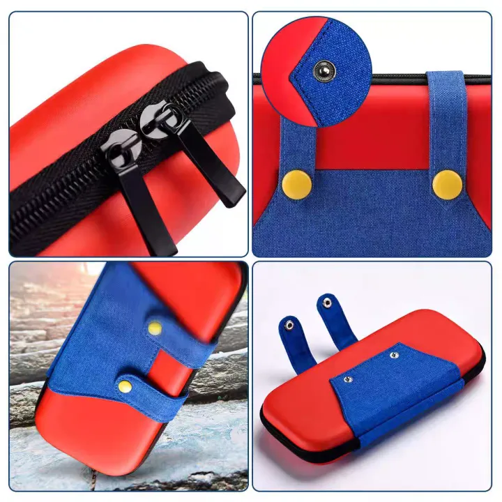 Switch%20Travel%20Case%20Compatible%20for%20Nintendo%20Switch%202/OLED%20Cute%20Portable%20Switch%20Carrying%20Case%2010%20Game%20Holders%20for%20Mario%20Cover%20-%20Image%202